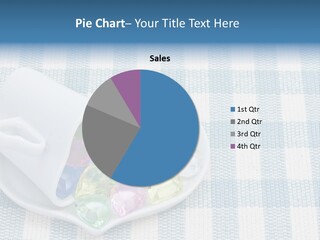 Heart Yellow Table PowerPoint Template