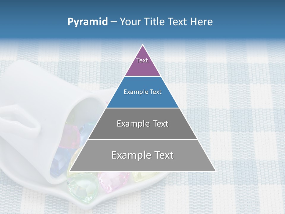 Heart Yellow Table PowerPoint Template