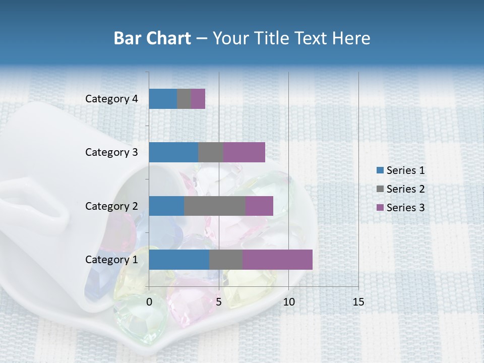 Heart Yellow Table PowerPoint Template