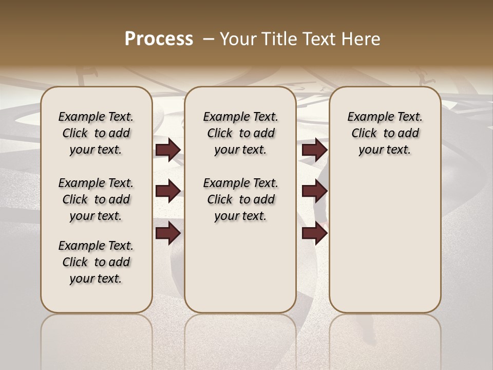 Fog Worker Running PowerPoint Template
