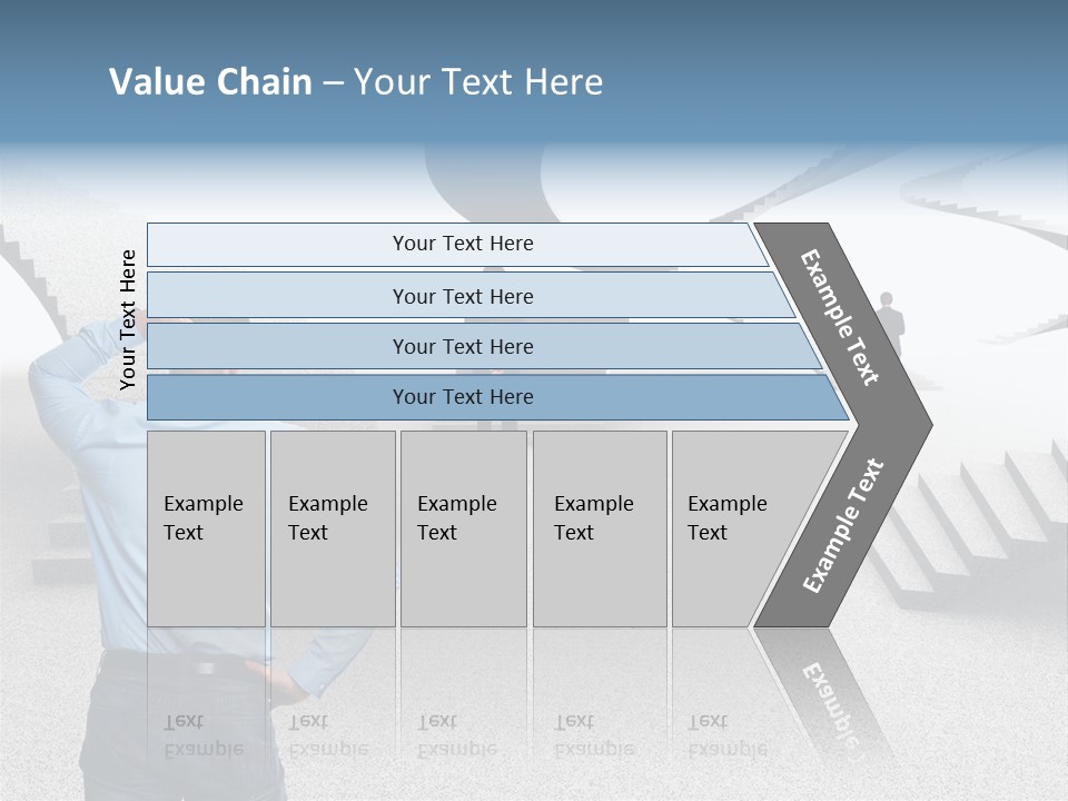 Team Stress Woman PowerPoint Template