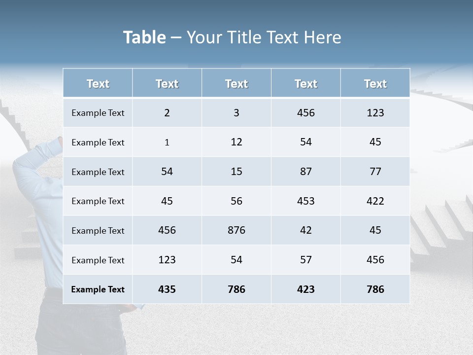 Team Stress Woman PowerPoint Template
