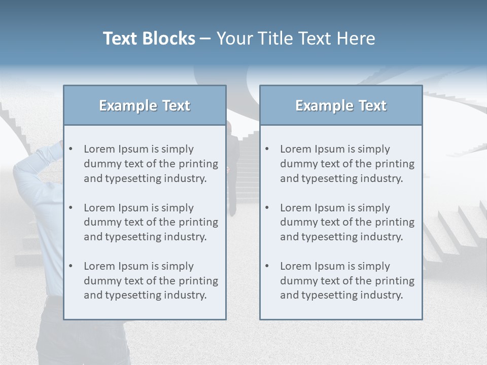 Team Stress Woman PowerPoint Template