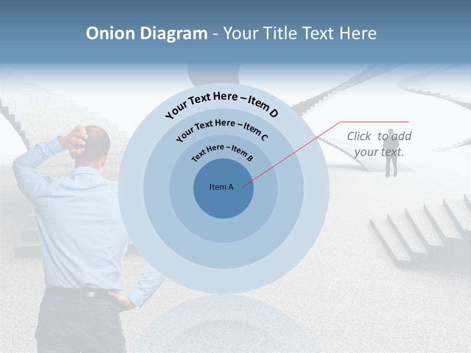 Team Stress Woman PowerPoint Template