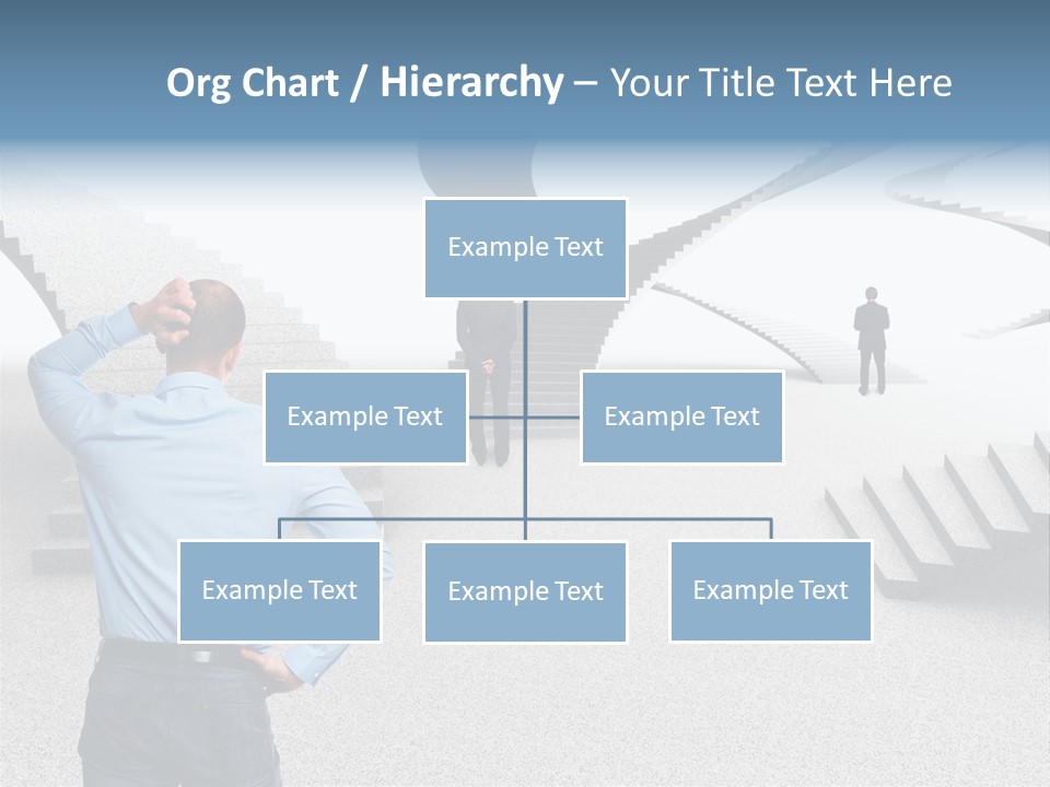 Team Stress Woman PowerPoint Template