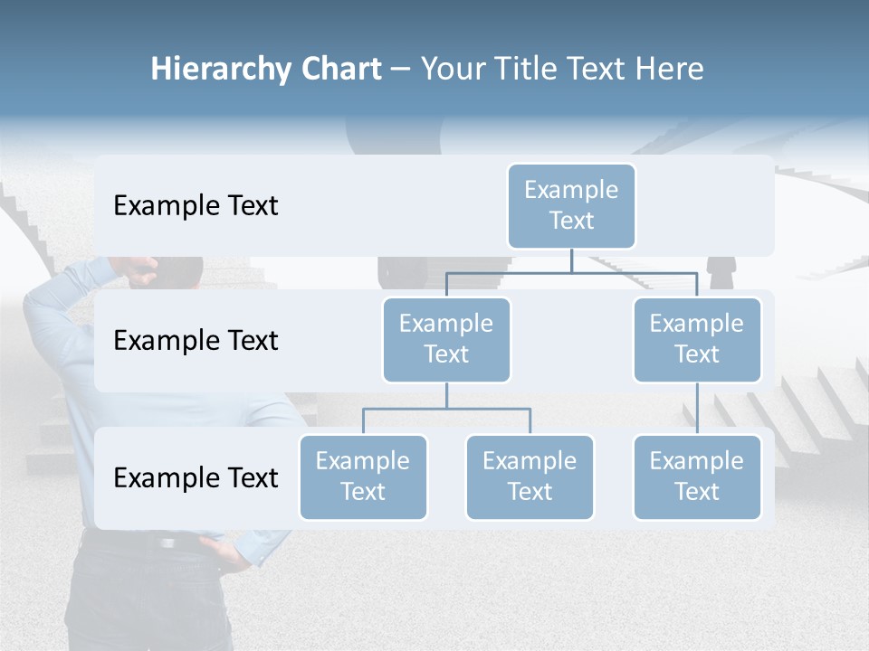 Team Stress Woman PowerPoint Template