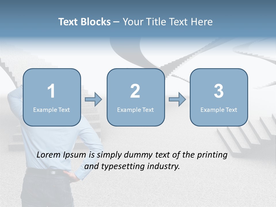Team Stress Woman PowerPoint Template