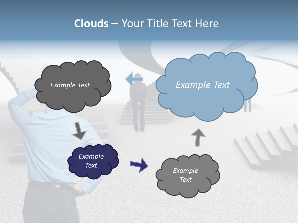 Team Stress Woman PowerPoint Template