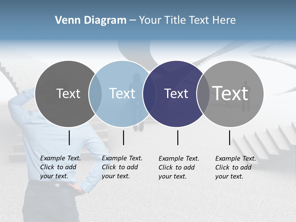 Team Stress Woman PowerPoint Template