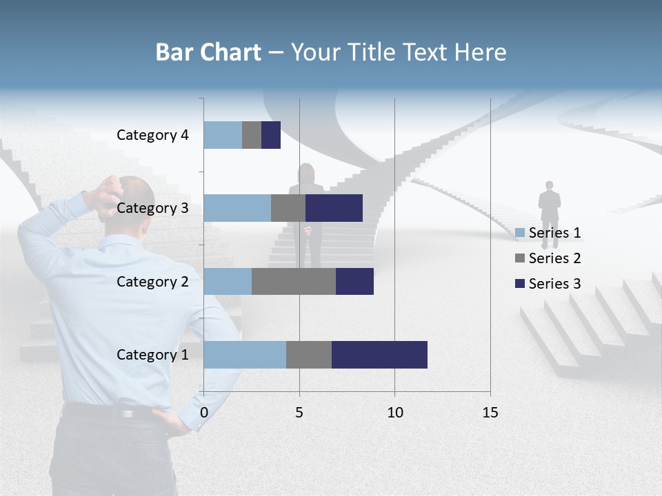 Team Stress Woman PowerPoint Template
