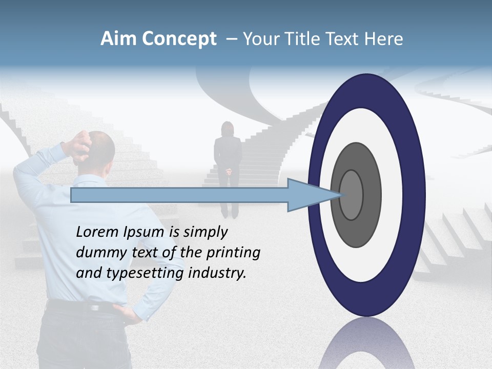 Team Stress Woman PowerPoint Template