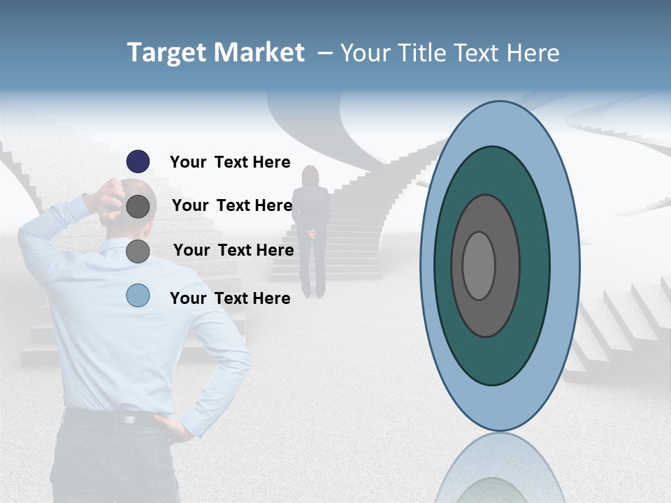 Team Stress Woman PowerPoint Template