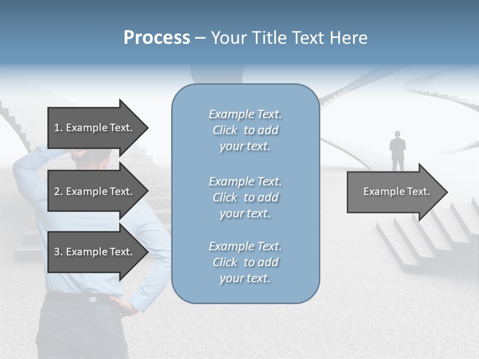 Team Stress Woman PowerPoint Template