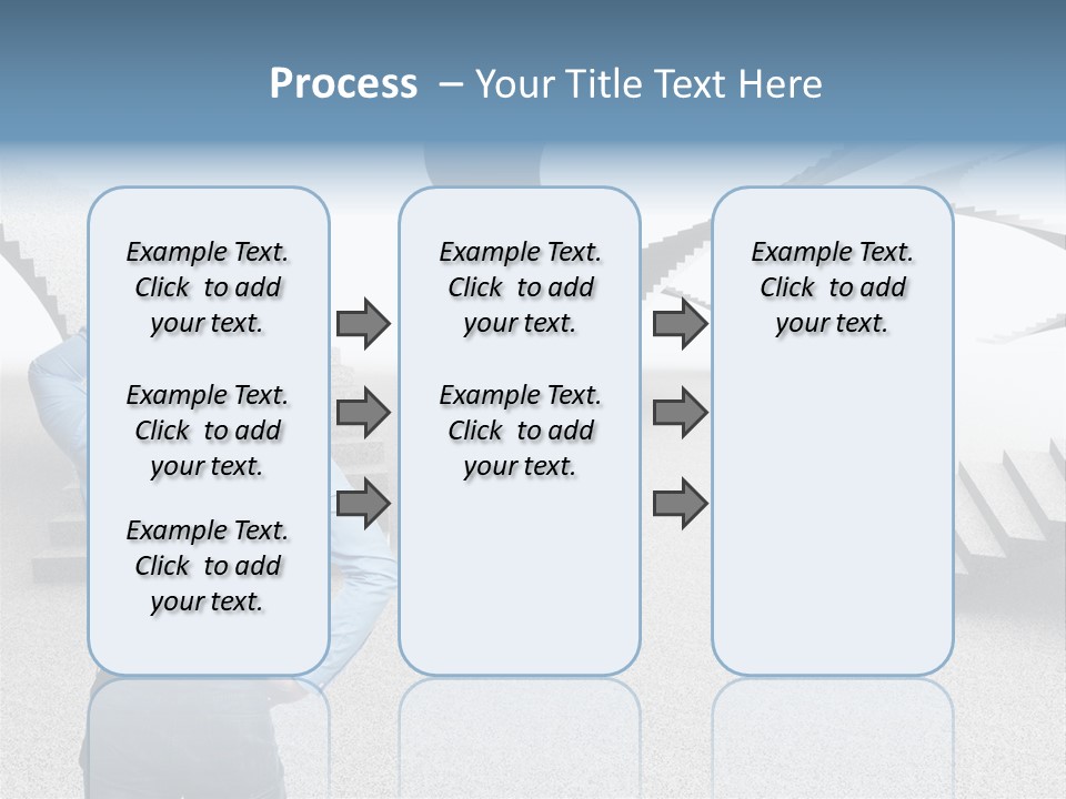 Team Stress Woman PowerPoint Template