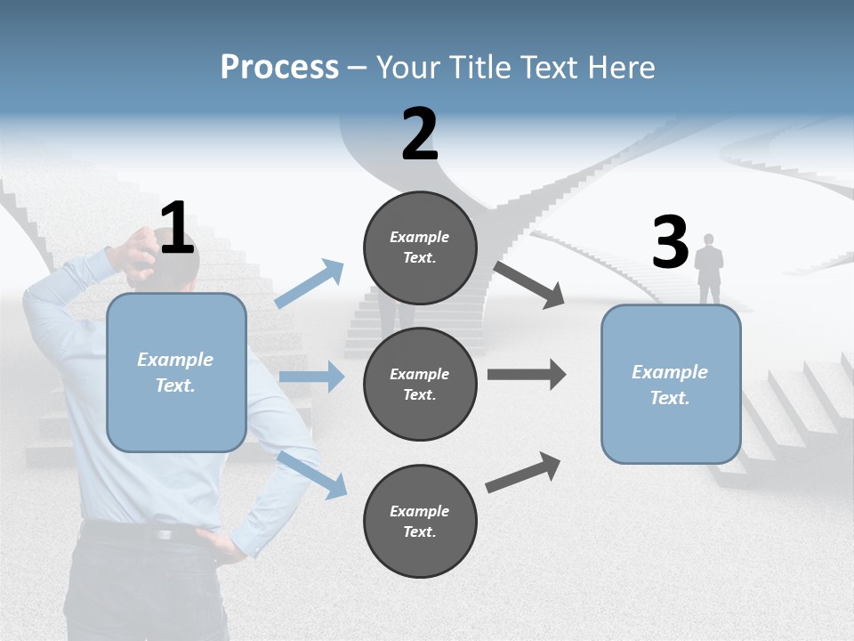 Team Stress Woman PowerPoint Template