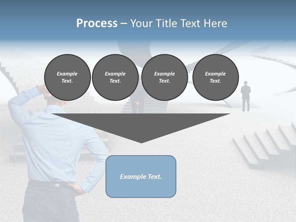 Team Stress Woman PowerPoint Template