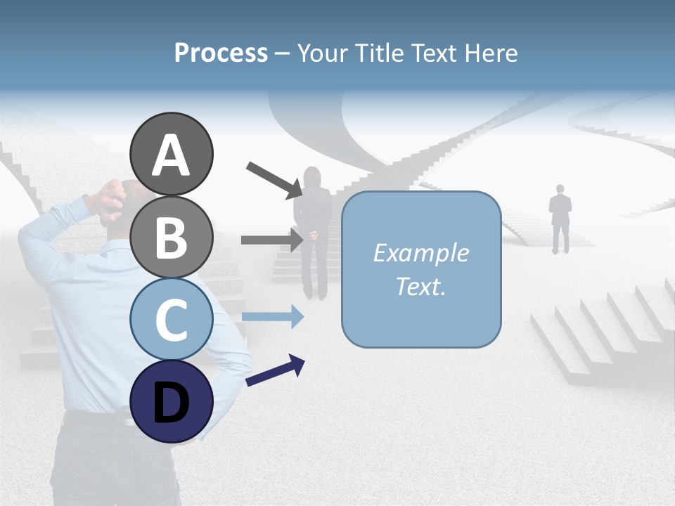 Team Stress Woman PowerPoint Template