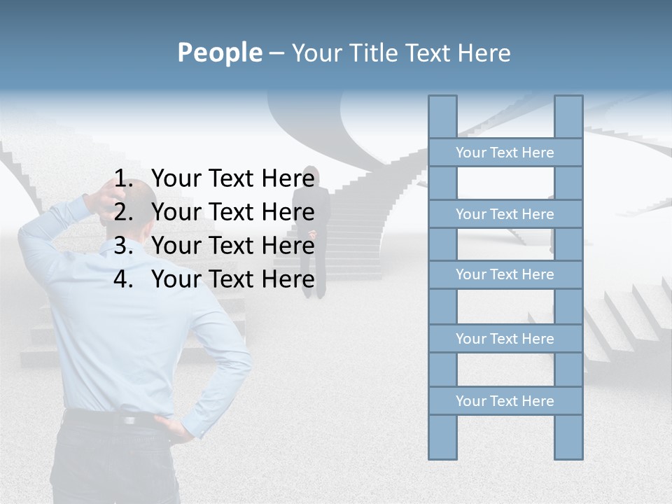 Team Stress Woman PowerPoint Template