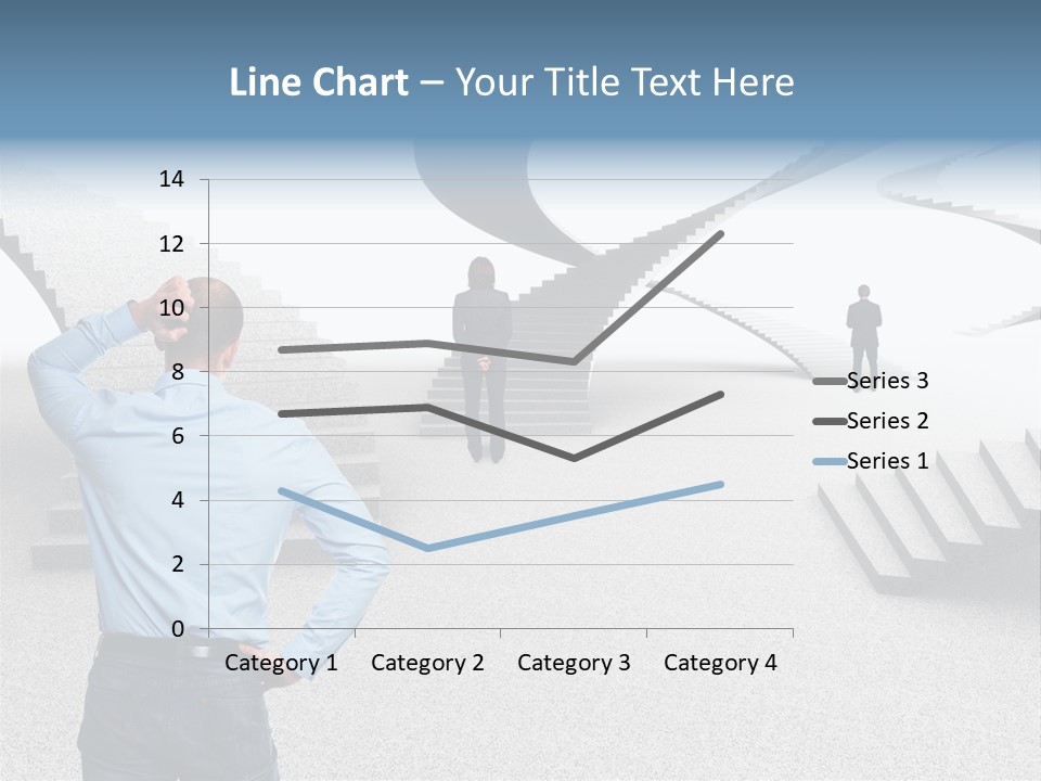 Team Stress Woman PowerPoint Template