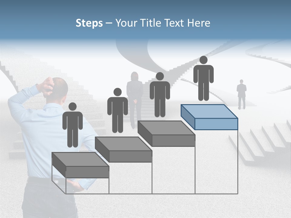 Team Stress Woman PowerPoint Template