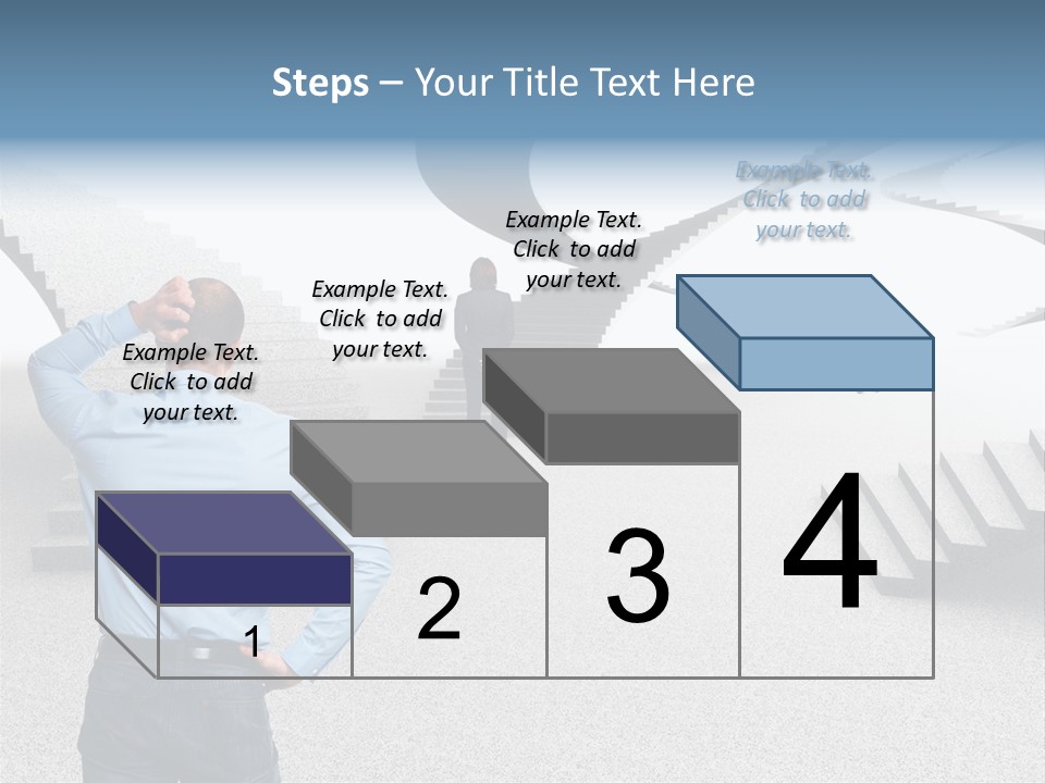 Team Stress Woman PowerPoint Template
