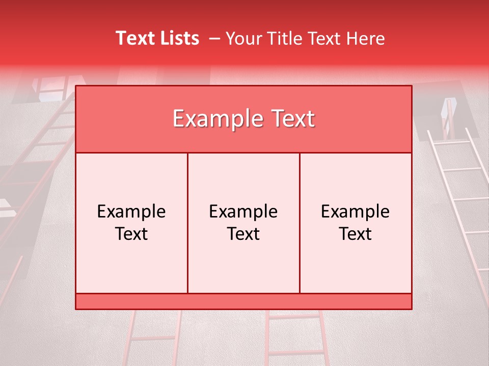 Windows Red Elevation PowerPoint Template