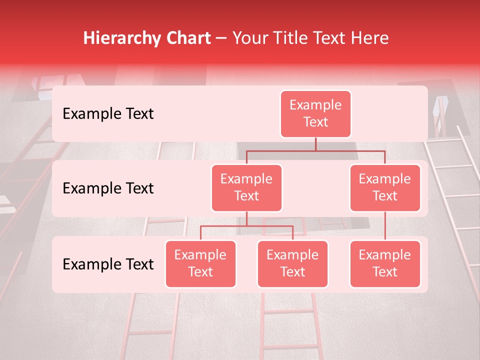 Windows Red Elevation PowerPoint Template