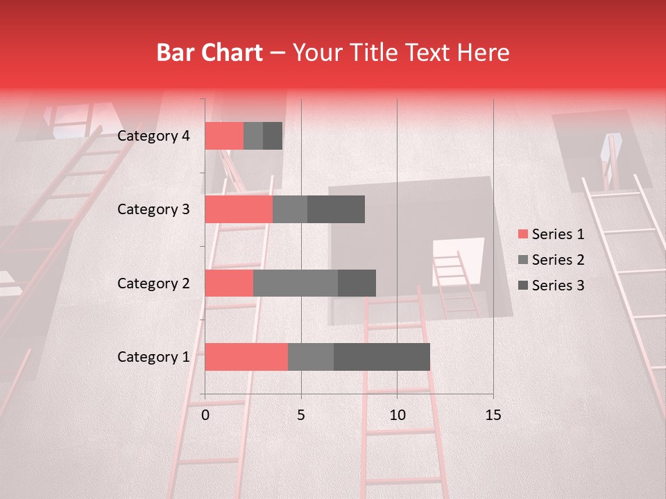 Windows Red Elevation PowerPoint Template