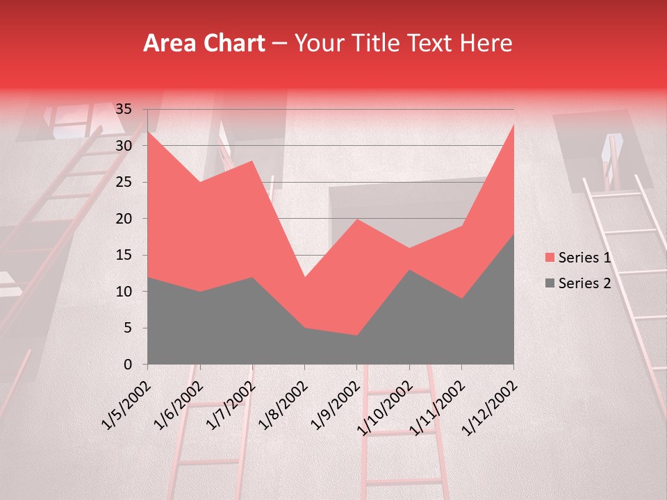 Windows Red Elevation PowerPoint Template