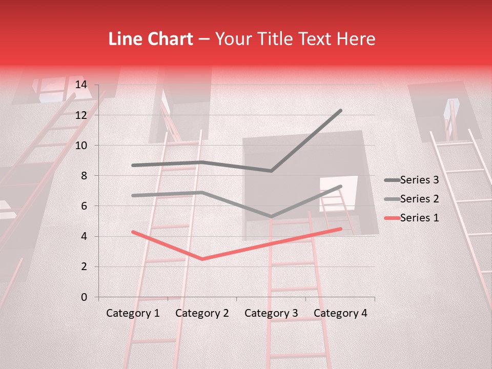 Windows Red Elevation PowerPoint Template