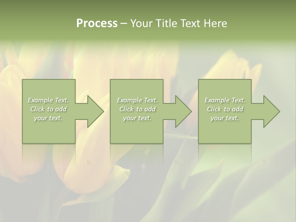Colourful Bulbs Yellow PowerPoint Template