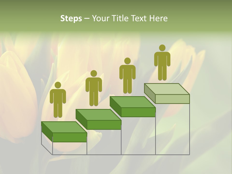 Colourful Bulbs Yellow PowerPoint Template