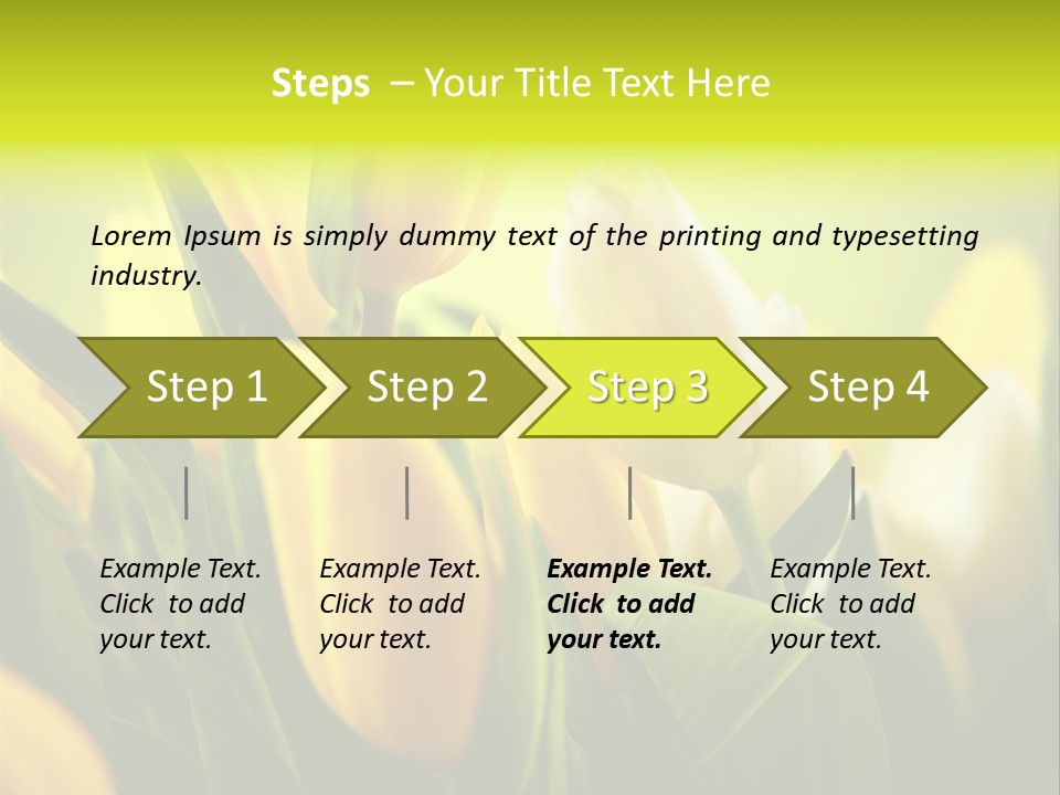 Nobody Organic Love PowerPoint Template