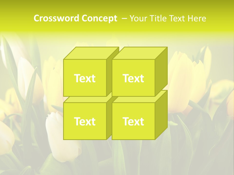 Celebration Isolated Natural PowerPoint Template