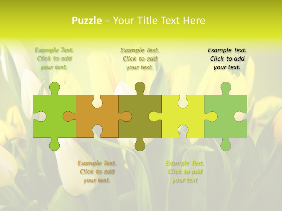 Celebration Isolated Natural PowerPoint Template