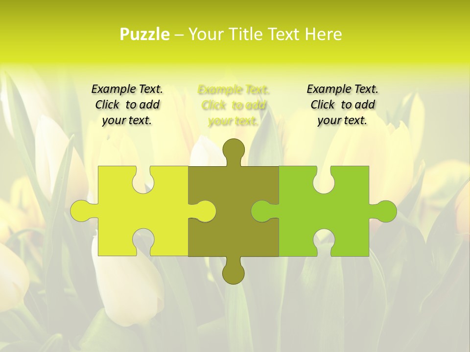 Celebration Isolated Natural PowerPoint Template