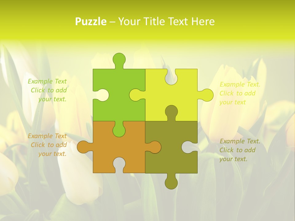 Celebration Isolated Natural PowerPoint Template