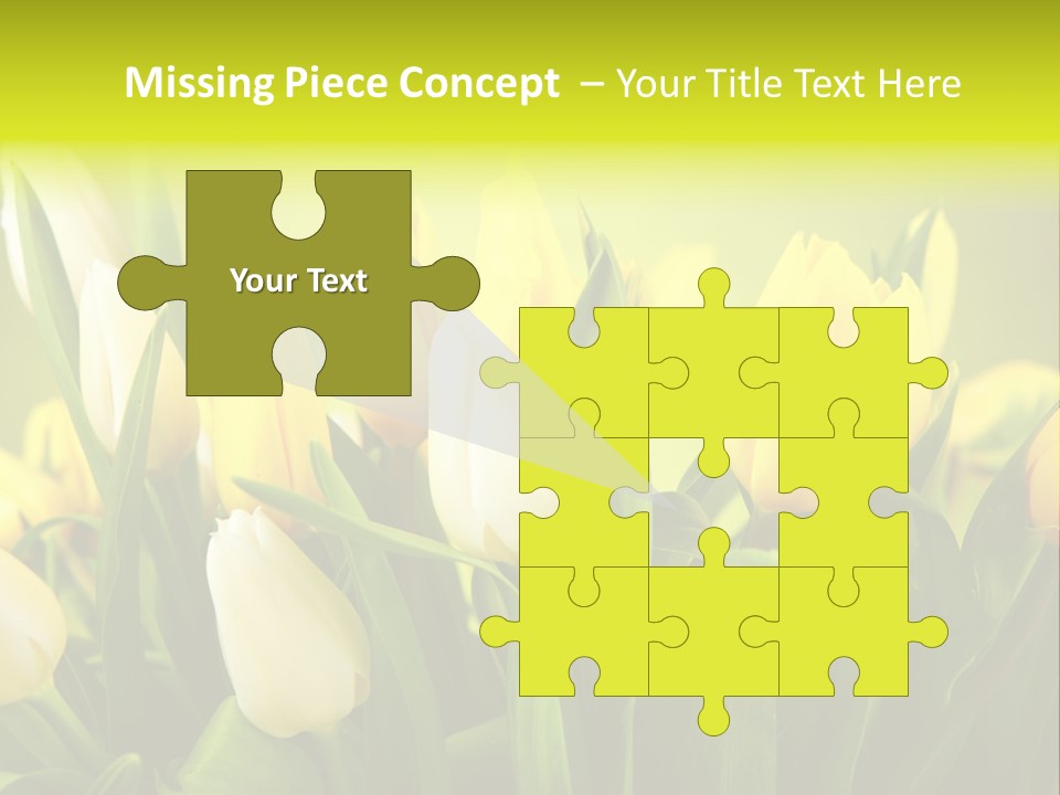 Celebration Isolated Natural PowerPoint Template