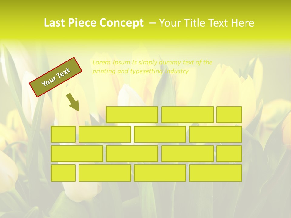 Celebration Isolated Natural PowerPoint Template