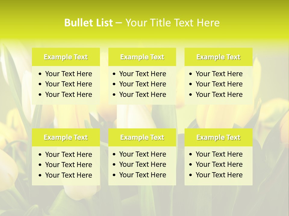 Celebration Isolated Natural PowerPoint Template