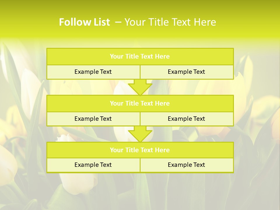 Celebration Isolated Natural PowerPoint Template