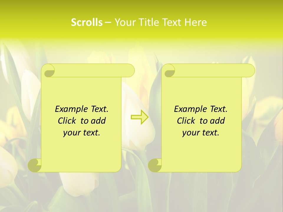 Celebration Isolated Natural PowerPoint Template