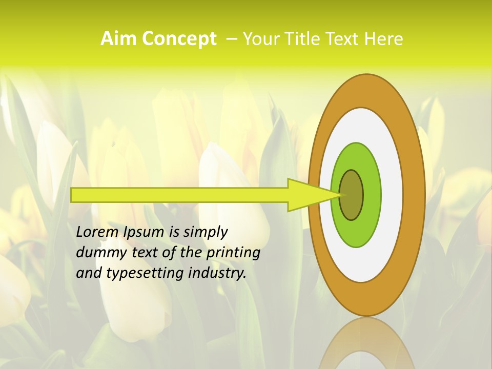 Celebration Isolated Natural PowerPoint Template