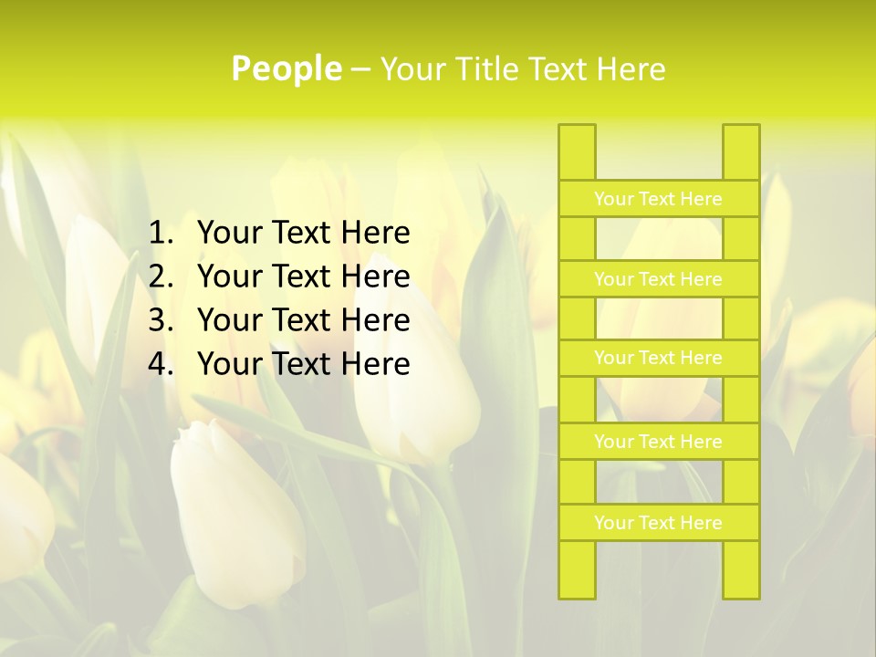 Celebration Isolated Natural PowerPoint Template