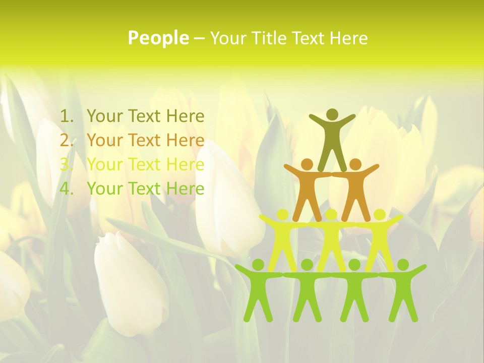 Celebration Isolated Natural PowerPoint Template