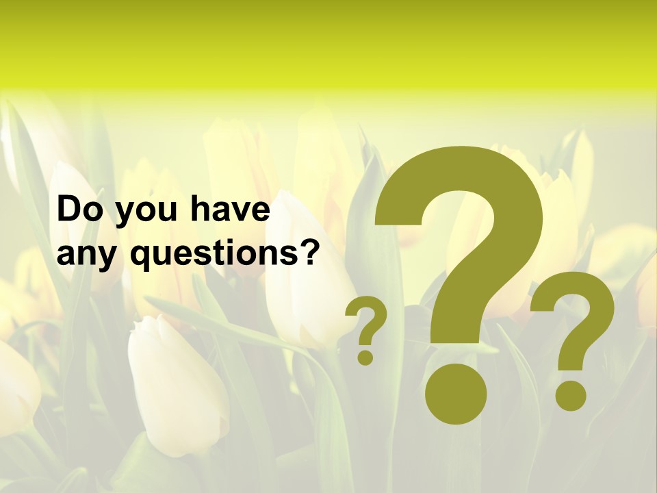 Celebration Isolated Natural PowerPoint Template