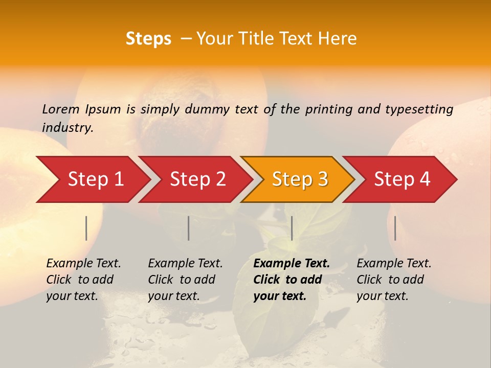 Food Cibo Biologica PowerPoint Template