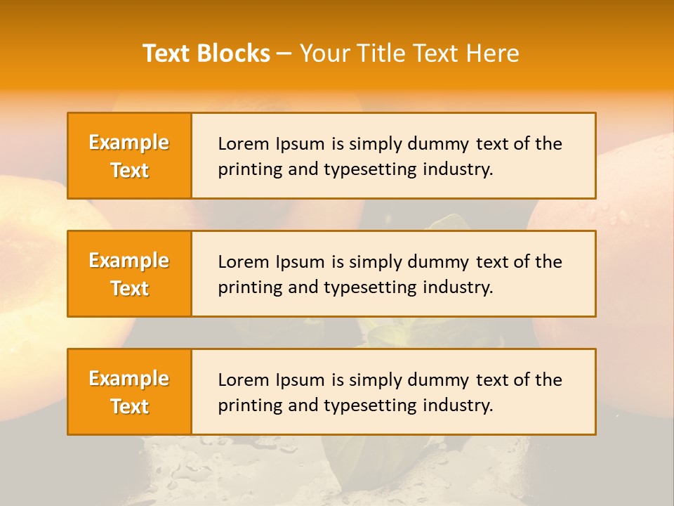 Food Cibo Biologica PowerPoint Template