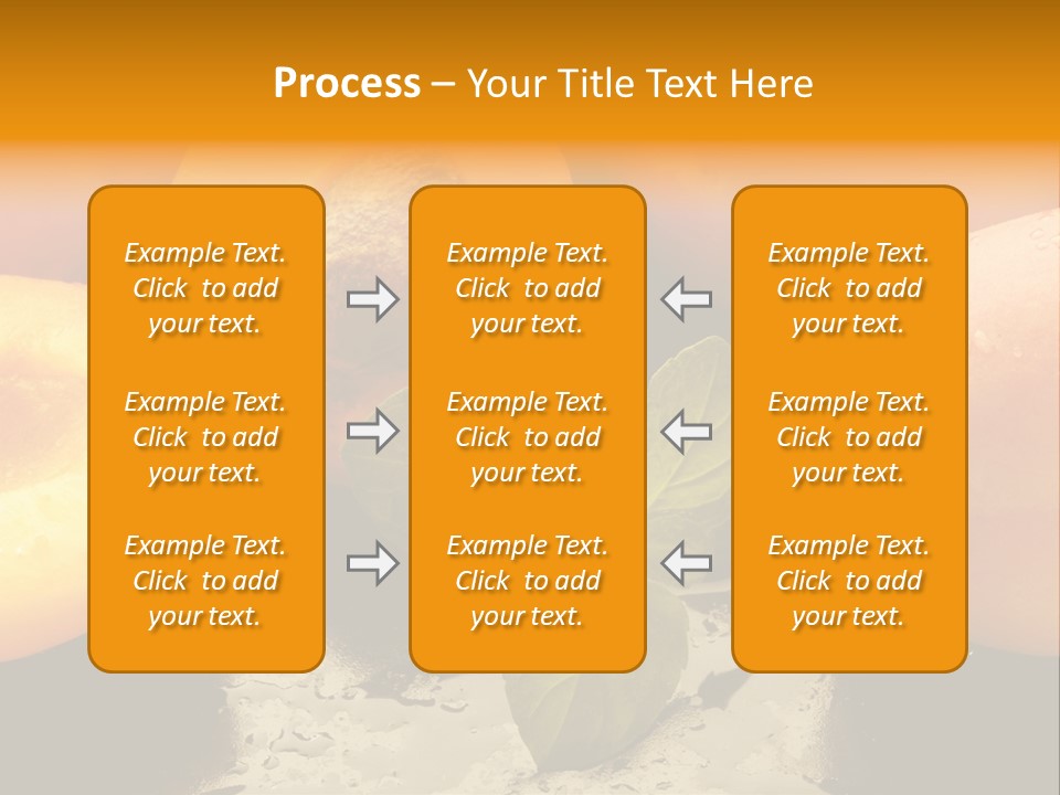 Food Cibo Biologica PowerPoint Template