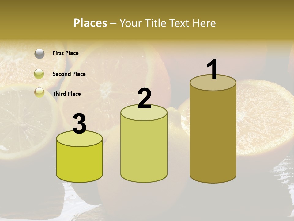 Agrio Comida Frutos PowerPoint Template